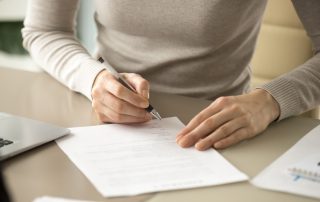 signed agreements